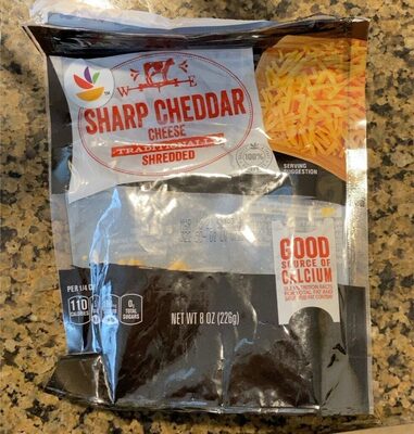 Stop & Shop Cheddar Sharp Shredded 8oz