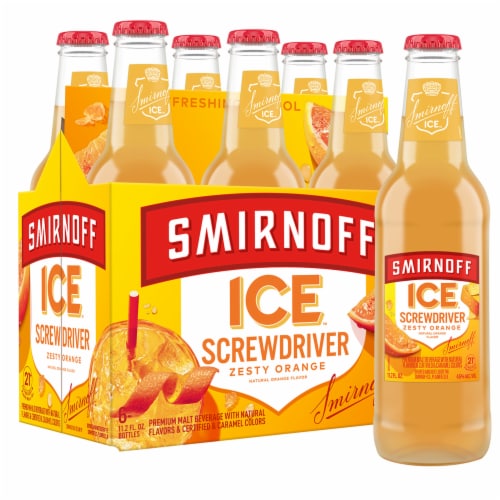 Smirnoff Ice Screwdriver Zesty Orange