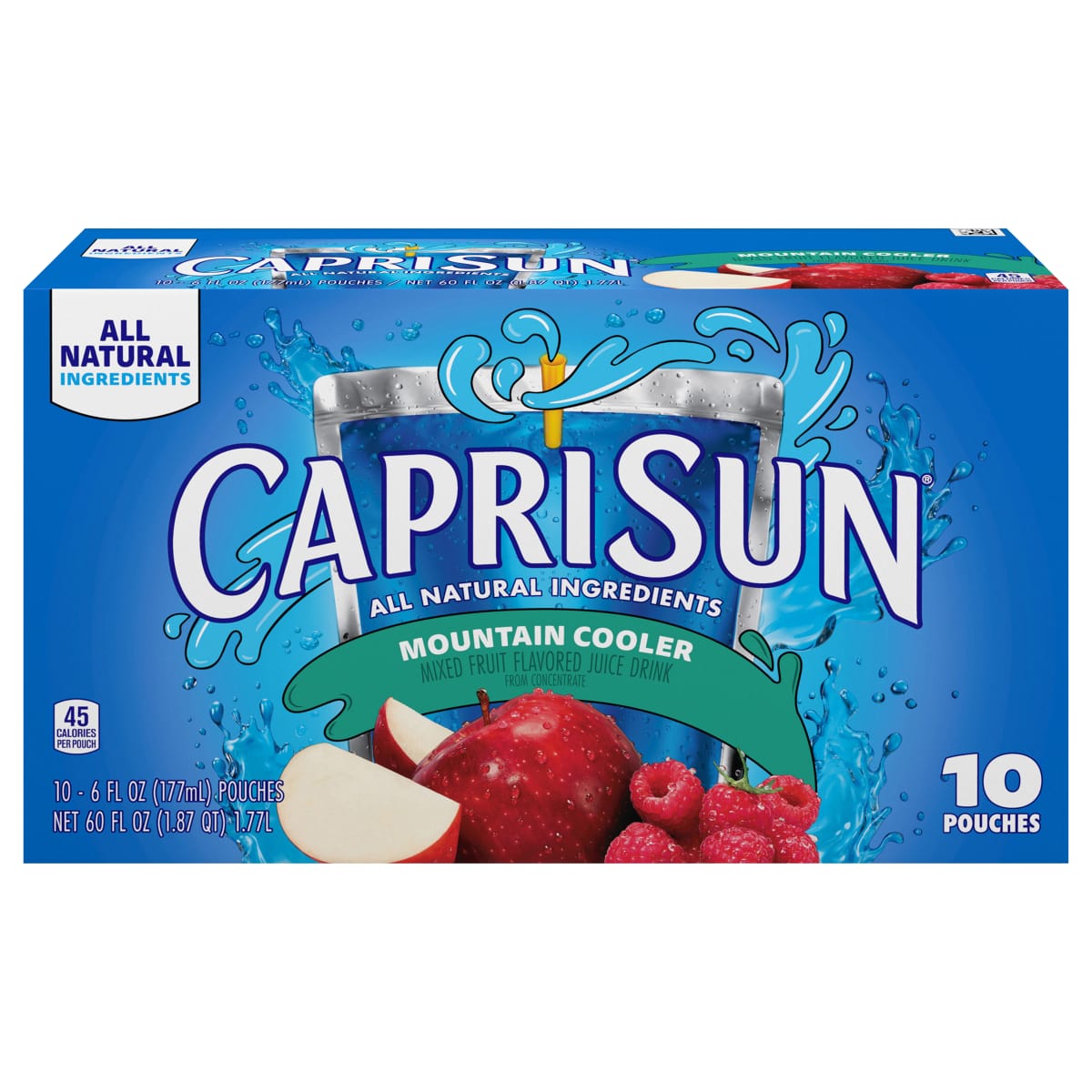 Mountain Cooler Mixed Fruit Naturally Flavored Juice Drink Blend