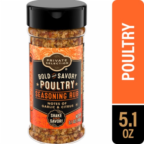 Private Selection® Bold and Savory Poultry Seasoning Rub Shaker