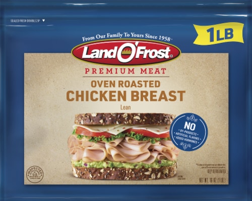 Land O’Frost Premium Oven Roasted Chicken Breast 16 oz