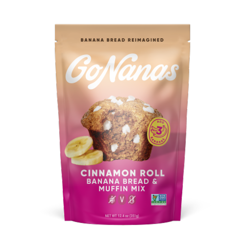 GoNanas Cinnamon Roll Banana Bread Mix