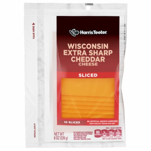 Harris Teeter™ Wisconsin Extra Sharp Cheddar Sliced Cheese