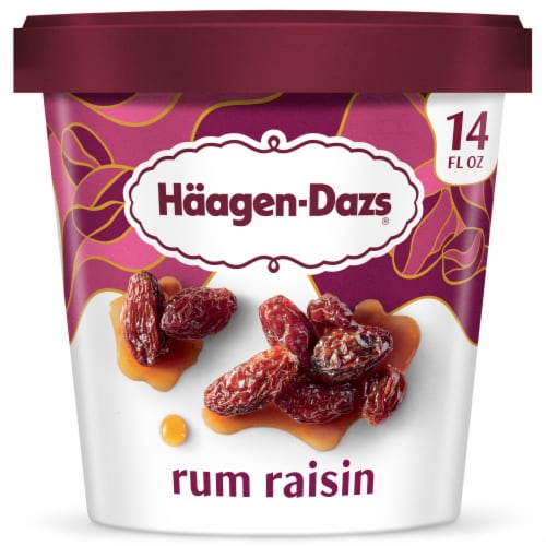 Häagen-Dazs Rum Raisin Ice Cream, 14 Oz.