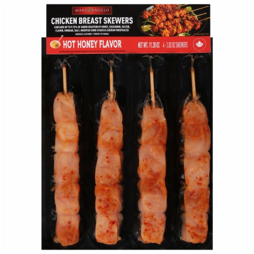 Marcangelo Chicken Breast Skewers - Hot Honey