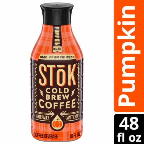 SToK Pumpkin Creamed Cold Brew Coffee Bottle