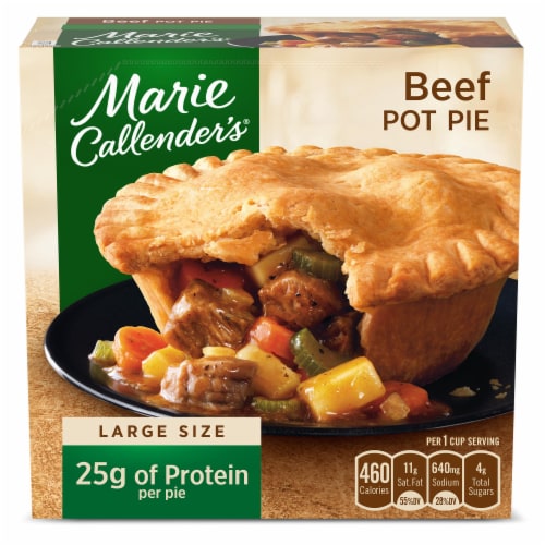 Marie Callender's Beef Pot Pie Large Frozen Meal