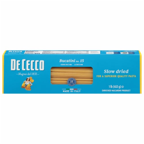 De Cecco Slow Dried No. 15 Bucatini 1 lb