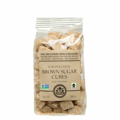 India Tree Gourmet Spices & Specialties European Style Brown Sugar Cubes