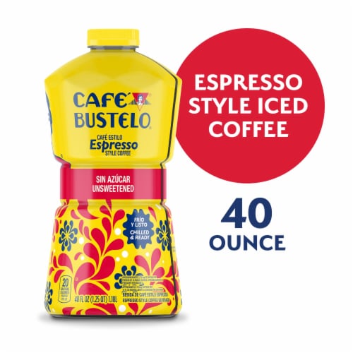 Café Bustelo Unsweetened Espresso Style Iced Coffee