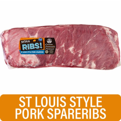 Kroger® Natural St Louis Style Pork Spareribs