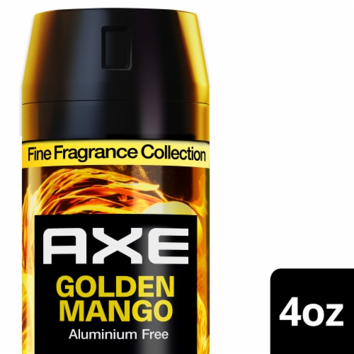 Axe Fine Fragrance Collection Men's Premium Deodorant Spray Golden Mango Aluminium-Free
