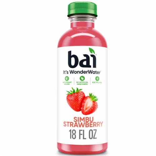 Bai Simbu Strawberry Antioxidant Infused Water Beverage Bottle