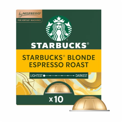 Starbucks® by Nespresso Coffee Pods for Vertuo Machines Espresso Blonde Roast