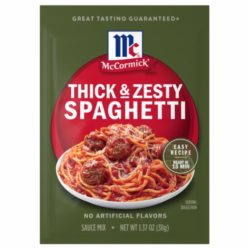 McCormick Thick And Zesty Spaghetti Sauce Seasoning Mix