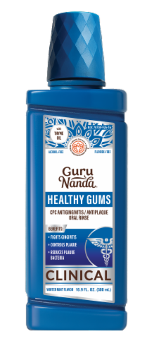 Guru Nada® Healthy Gums Mouthwash Winter Mint with Thyme Oil