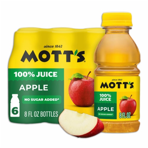 Mott's 100% Apple Juice Bottles