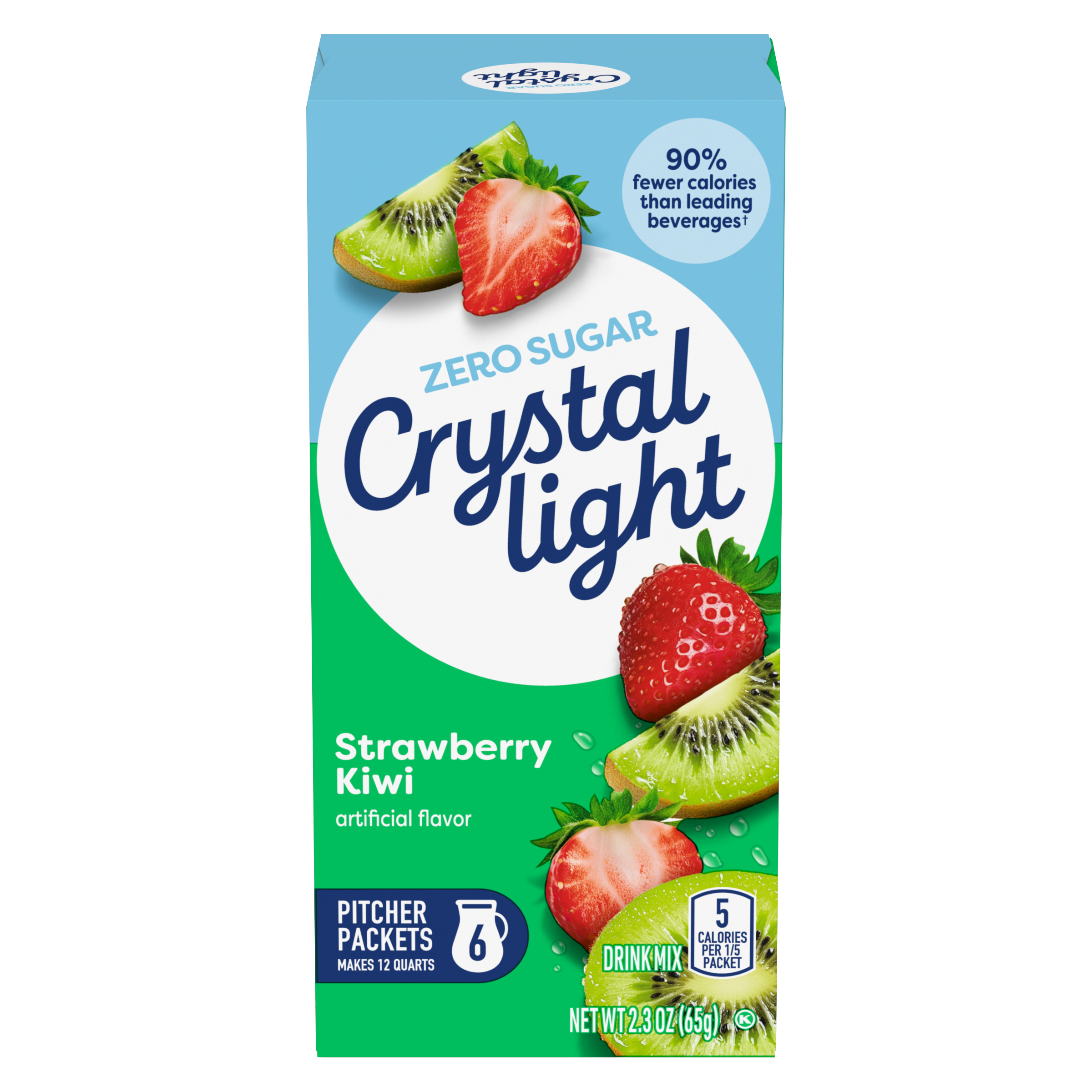 Strawberry Kiwi Artificially Flavored Powdered Drink Mix