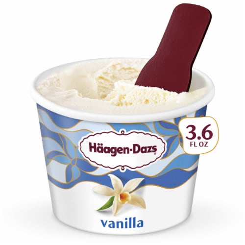 Haagen Dazs Vanilla Ice Cream Cup 3.6oz