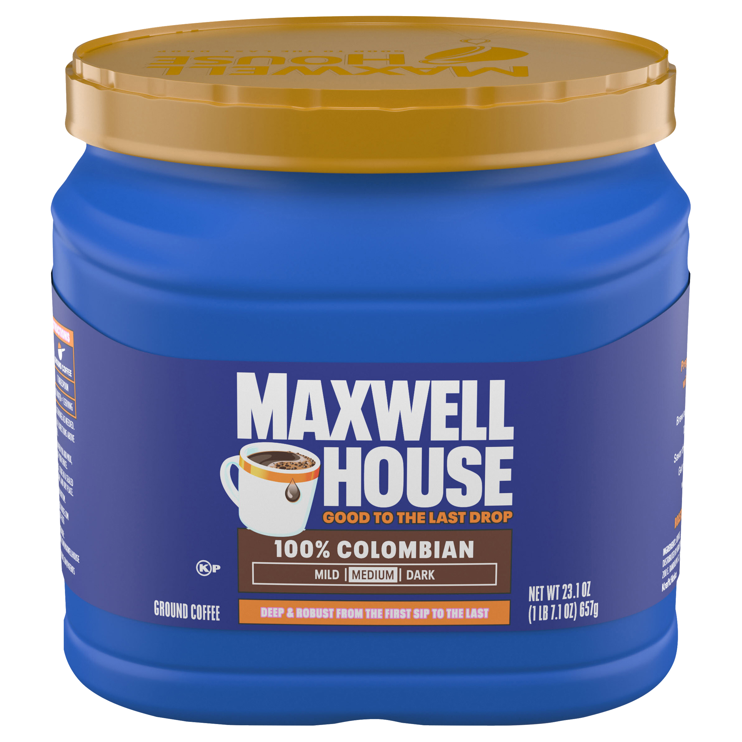 100% Colombian Ground Coffee