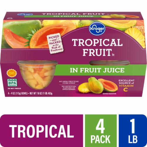 Kroger® Tropical Fruit Cups in 100% Juice