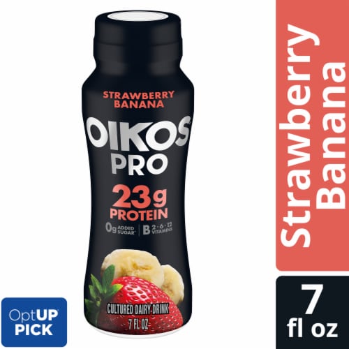Oikos Pro 23g Protein Strawberry Banana Cultured Dairy Drink