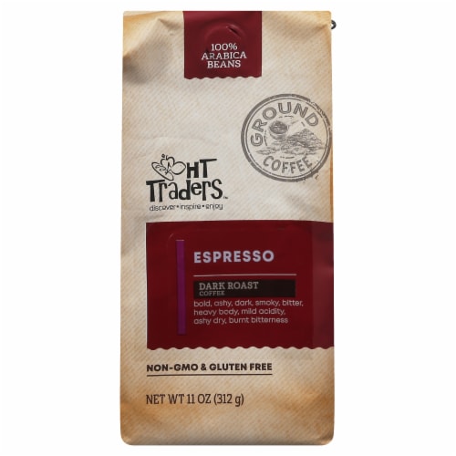 HT Traders Espresso Dark Roast Ground Coffee
