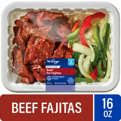 Kroger® Beef Fajita Strips With Bell Peppers and Onions