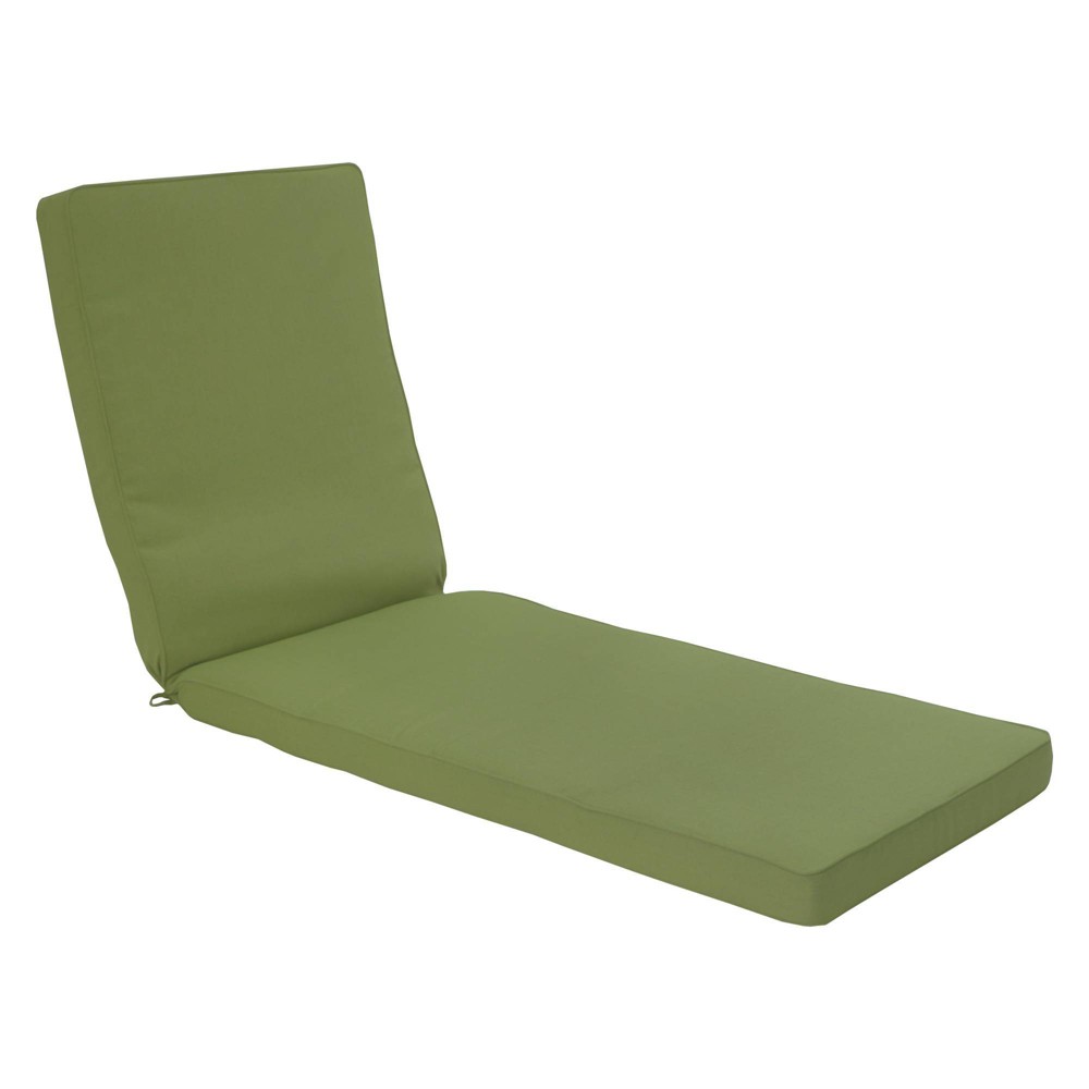 Outdoor Chaise Cushion DuraSeason Fabric™ Cilantro - Smith & Hawken™