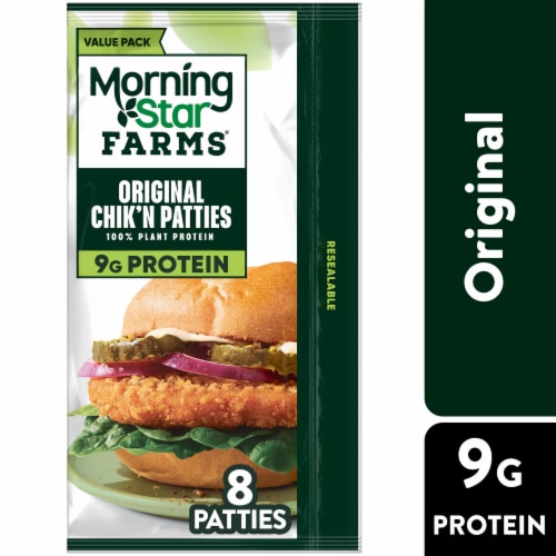 MorningStar Farms® Original Value Pack Plant Based Chik'n Patties
