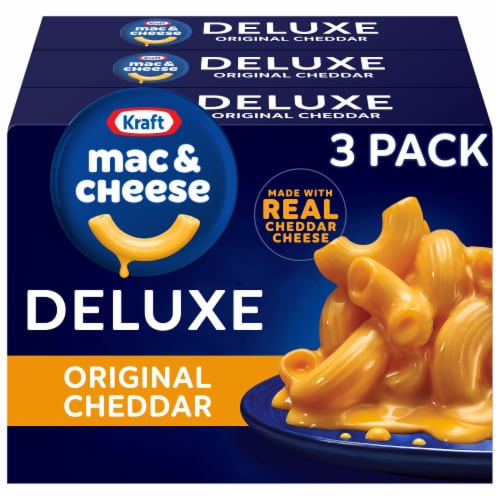 Kraft Deluxe Original Cheddar Macaroni and Cheese Dinner