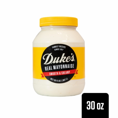 Duke's® Real Mayonnaise, 30 oz Jar, Smooth & Creamy Mayo