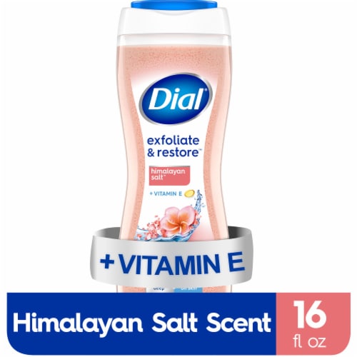 Dial® Exfoliate & Restore™ Himalayan Salt Body Wash with Vitamin E