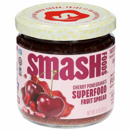 Smash Foods® Cherry Pomegranate Superfood Fruit Spread