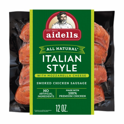 Aidells® Smoked Chicken Sausage Italian Style with Mozzarella Cheese
