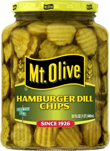 Mt. Olive Hamburger Dill Pickle Chips