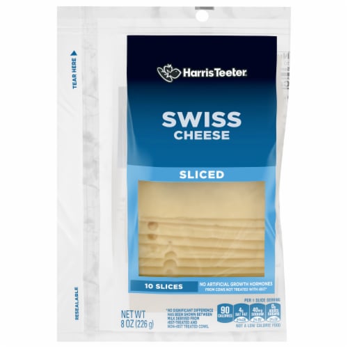 Harris Teeter Swiss Sliced Cheese