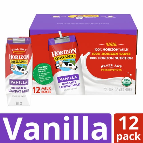 Horizon Organic Shelf Stable 1% Lowfat Vanilla Milk