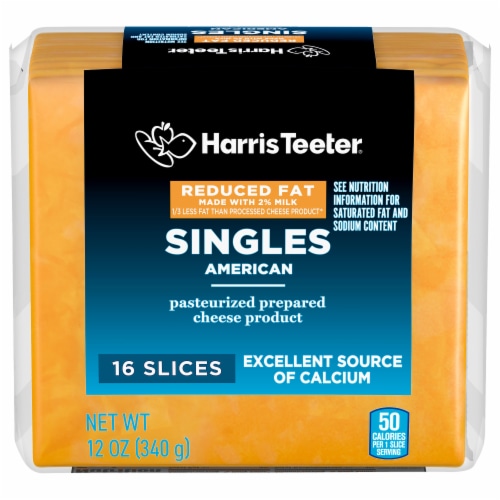 Harris Teeter® 2% Milk American Sliced Cheese