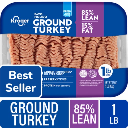 Kroger® 85/15 Fresh Ground Turkey Tray 1 LB