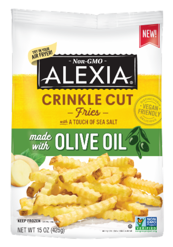 15 OZ ALEXIA® Crinkle Cut Fries With a Touch of Sea Salt