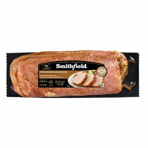 Smithfield Marinated Portobello Mushroom Fresh Pork Loin Filet