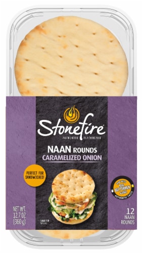 Stonefire® Caramelized Onion Naan Rounds 12pk