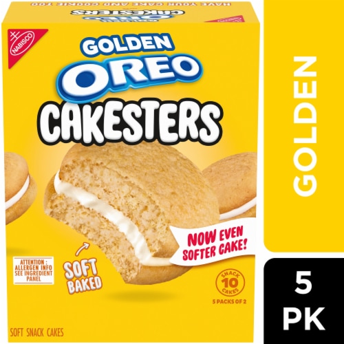 OREO Golden Cakesters Soft Snack Cakes