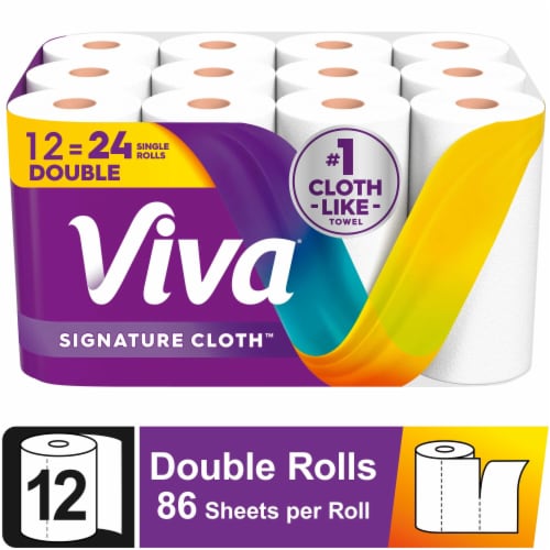 Viva® Signature Cloth™ Paper Towels Double Rolls