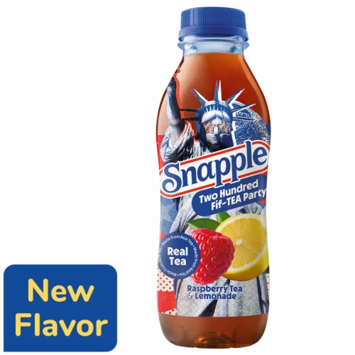 Snapple Raspberry Tea & Lemonade Two Hundred Fif-TEA Party Limited Edition Bottle