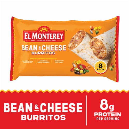 El Monterey® Family Size Bean and Cheese Frozen Burritos