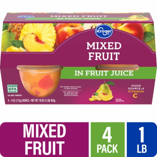 Kroger® Mixed Fruit Cups in 100% Juice