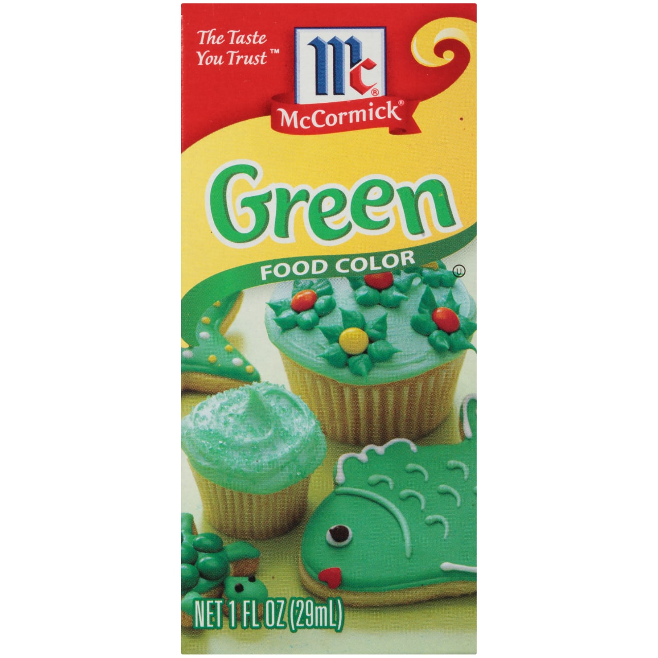 McCormick Green Food Color, 1 fl oz