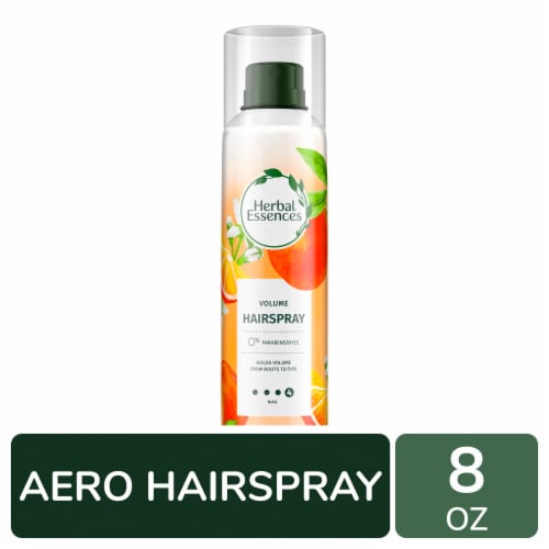 Herbal Essences Volume Aerosol Hairspray, Maximum Hold Hair Spray for Fine Hair, 24-hour Hold